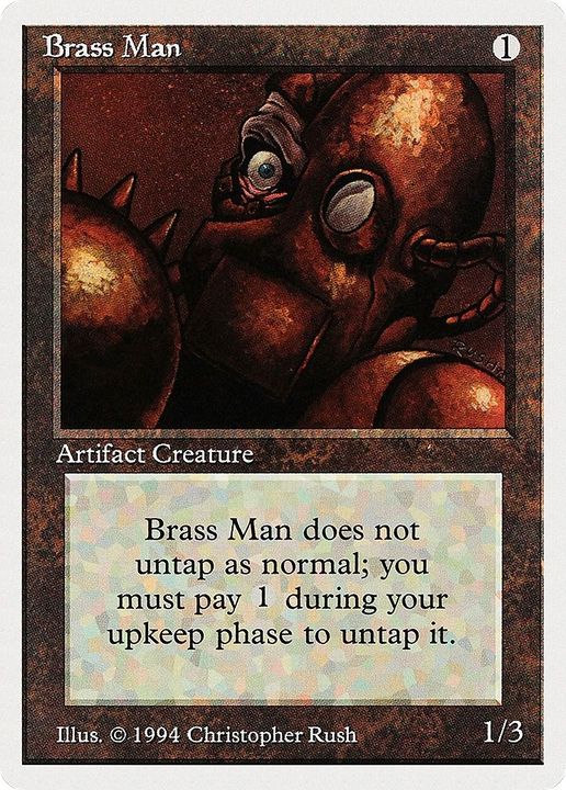 Brass Man in the group Magic the Gathering / Sets / Summer Magic / Edgar at Proxyprinters.com (42054)