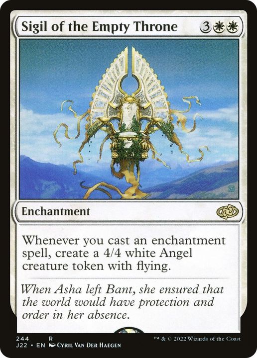 Sigil of the Empty Throne in the group Magic the Gathering / Types / Enchantment / Enchantment at Proxyprinters.com (42058)