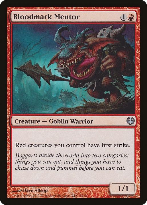 Bloodmark Mentor in the group Magic the Gathering / Types / Creatures / Warrior at Proxyprinters.com (42074)