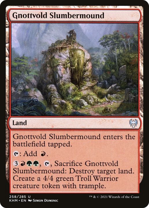 Gnottvold Slumbermound in the group Singles at Proxyprinters.com (42089)