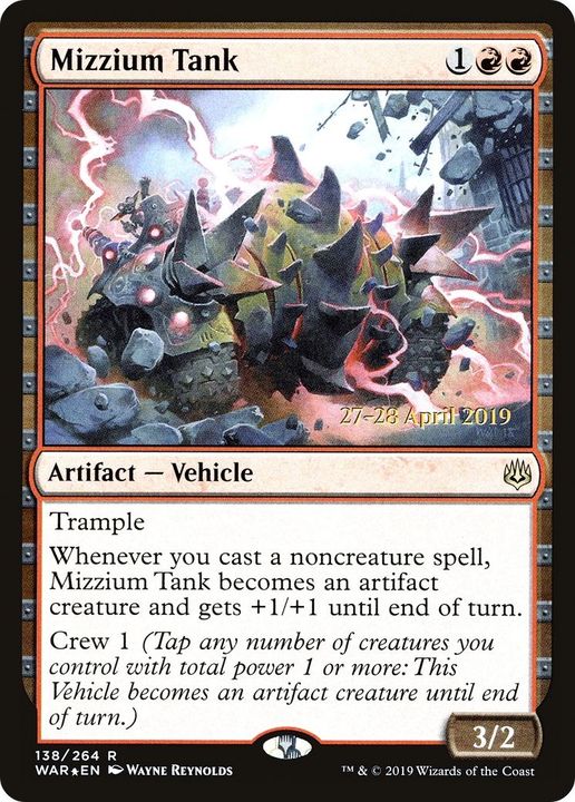 Mizzium Tank in the group Magic the Gathering / Types / Artifacts / Artifact at Proxyprinters.com (421)