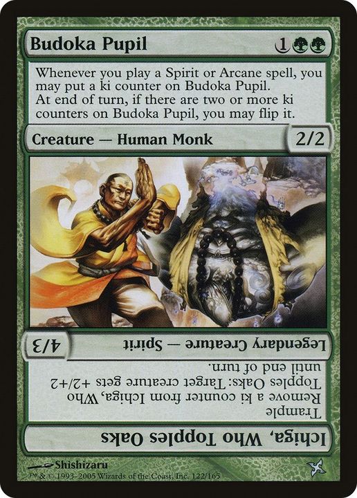 Budoka Pupil // Ichiga, Who Topples Oaks in the group Magic the Gathering / Sets / Betrayers of Kamigawa Promos at Proxyprinters.com (42108)