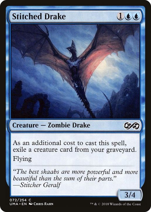 Stitched Drake in the group Magic the Gathering / Sets / Ultimate Masters Tokens at Proxyprinters.com (42132)