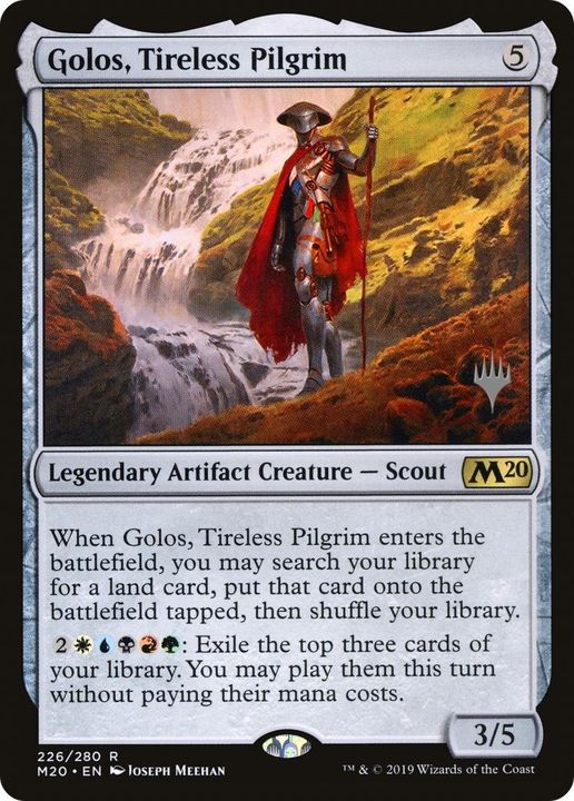 Golos, Tireless Pilgrim in the group Magic the Gathering / Sets / Core Set 2020 Promos at Proxyprinters.com (42135)