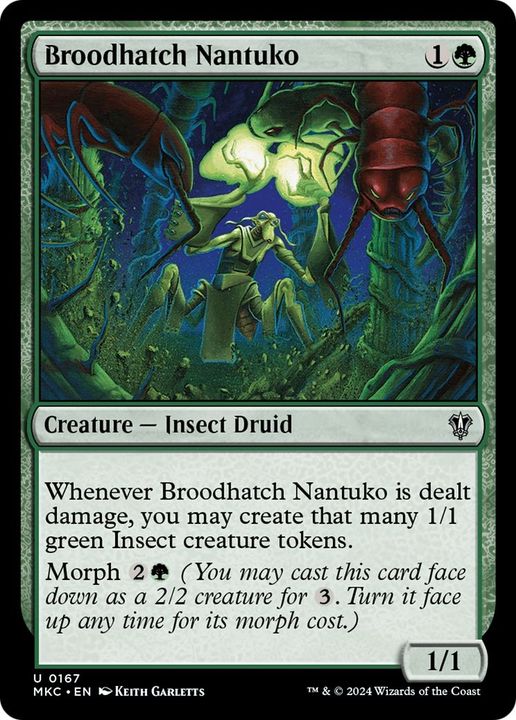 Broodhatch Nantuko in the group Magic the Gathering / Types / Colors / Green at Proxyprinters.com (42148)