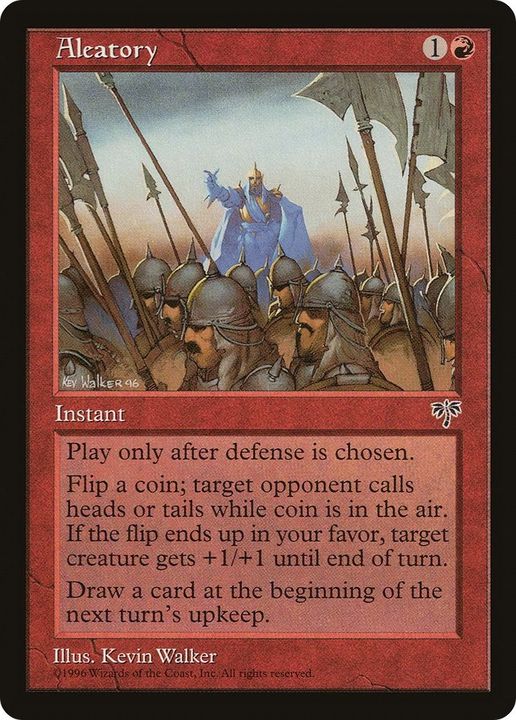 Aleatory in the group Magic the Gathering / Types / Colors / Red at Proxyprinters.com (42159)