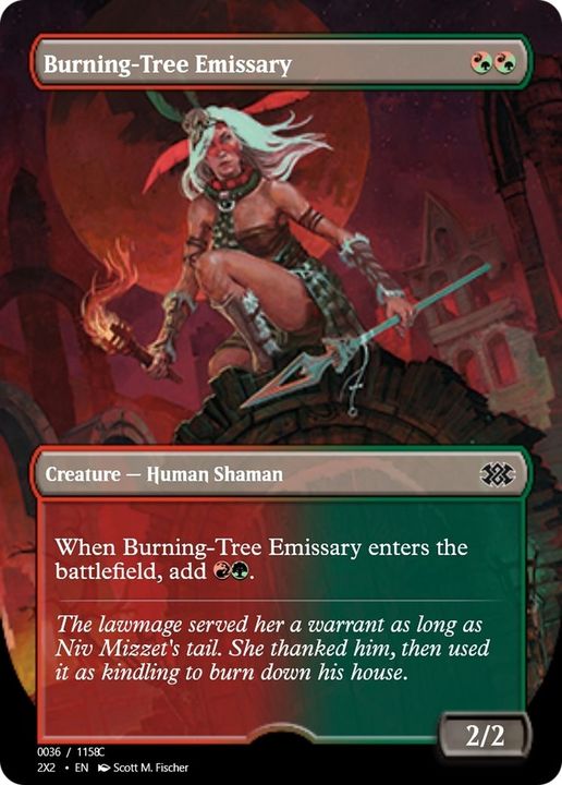 Burning-Tree Emissary in the group Singles at Proxyprinters.com (42167)