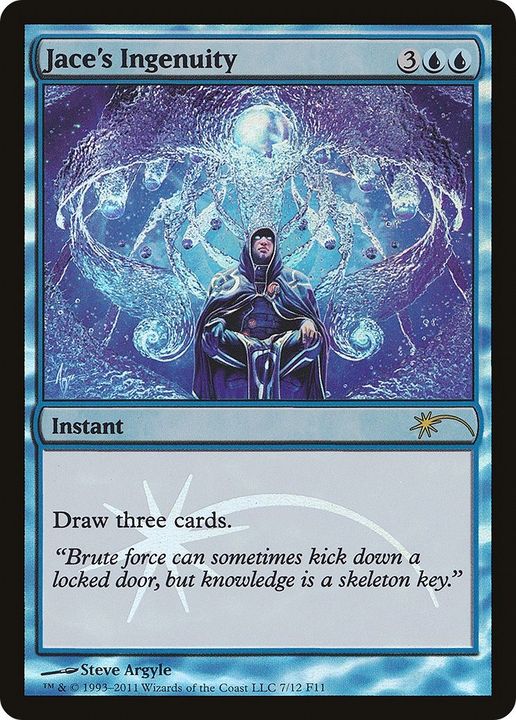 Jace's Ingenuity in the group Magic the Gathering / Types / Colors / Blue at Proxyprinters.com (4219)