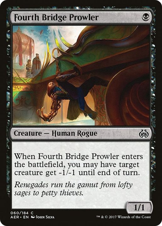 Fourth Bridge Prowler in the group Magic the Gathering / Types / Creatures / Human at Proxyprinters.com (42211)