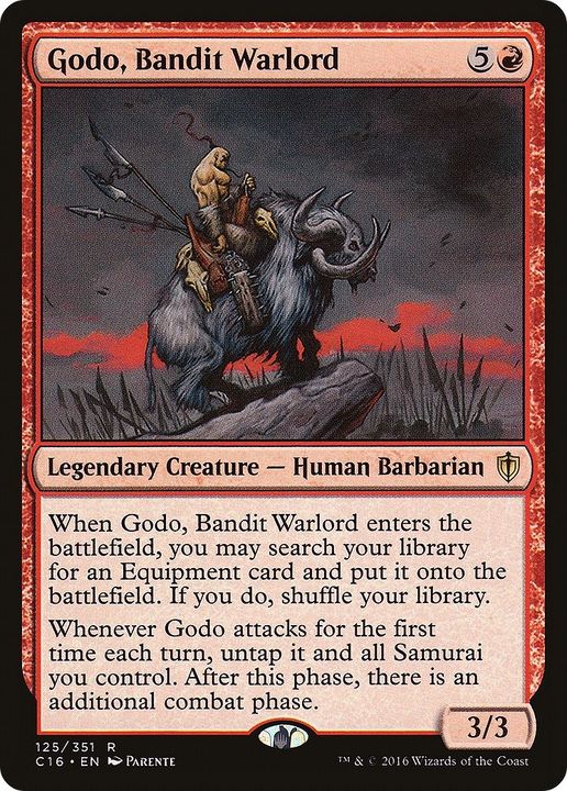 Godo, Bandit Warlord in the group Magic the Gathering / Types / Creatures / Human at Proxyprinters.com (42224)