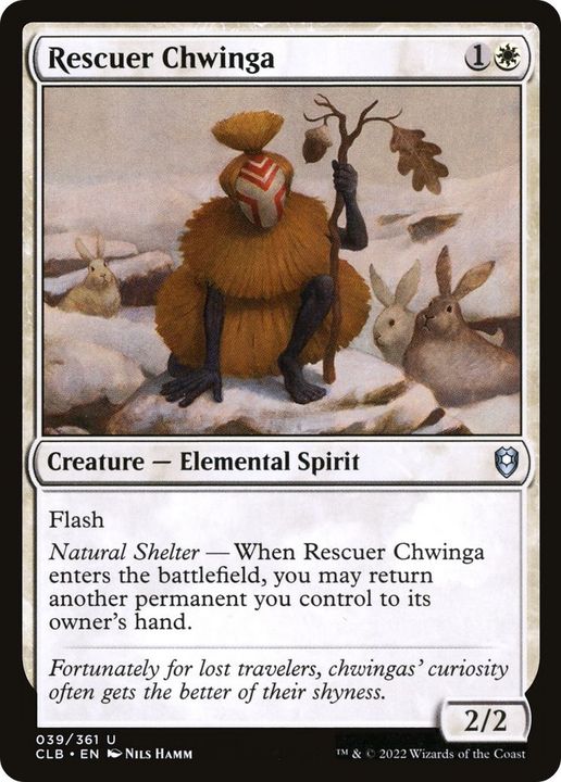 Rescuer Chwinga in the group Magic the Gathering / Sets / Commander Legends: Battle for Baldur's Gate at Proxyprinters.com (42229)