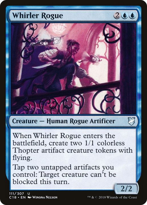 Whirler Rogue in the group Magic the Gathering / Sets / Commander 2018 at Proxyprinters.com (42247)