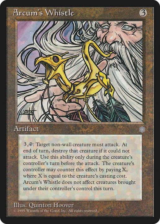 Arcum's Whistle in the group Magic the Gathering / Types / Artifacts / Artifact at Proxyprinters.com (42256)