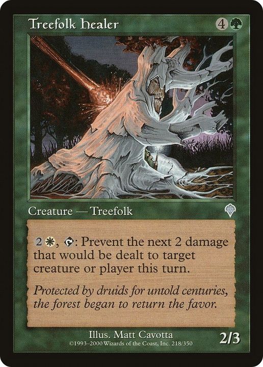 Treefolk Healer in the group Magic the Gathering / Types / Colors / Green at Proxyprinters.com (42267)