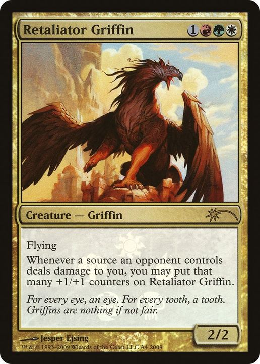 Retaliator Griffin in the group Magic the Gathering / Types / Colors / Multicolors / G, R, W at Proxyprinters.com (42283)