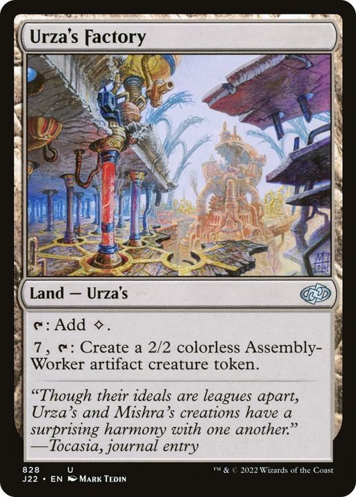 Urza's Factory in the group Magic the Gathering / Types / Colors / Colorless at Proxyprinters.com (42298)