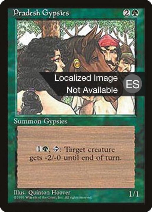 Pradesh Gypsies in the group Magic the Gathering / Sets / Fourth Edition Foreign Black Border at Proxyprinters.com (42323)