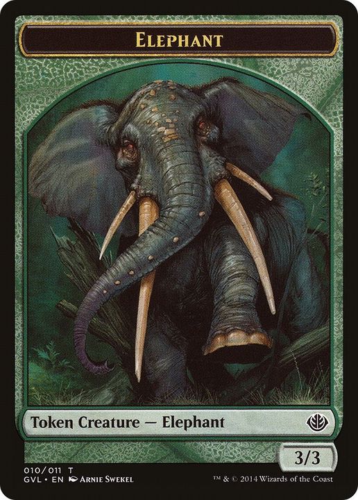 Elephant in the group Magic the Gathering / Sets / Duel Decks Anthology: Garruk vs. Liliana Tokens at Proxyprinters.com (42358)