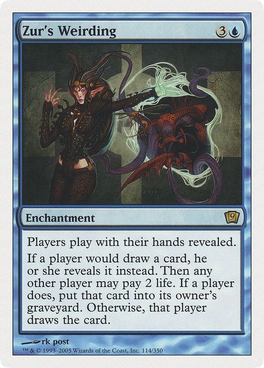 Zur's Weirding in the group Magic the Gathering / Types / Enchantment / Enchantment at Proxyprinters.com (42387)