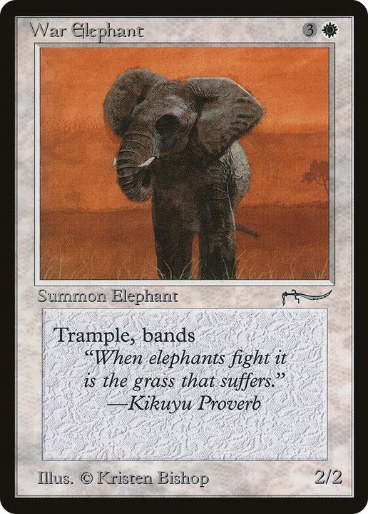 War Elephant in the group Magic the Gathering / Sets / Arabian Nights at Proxyprinters.com (42389)