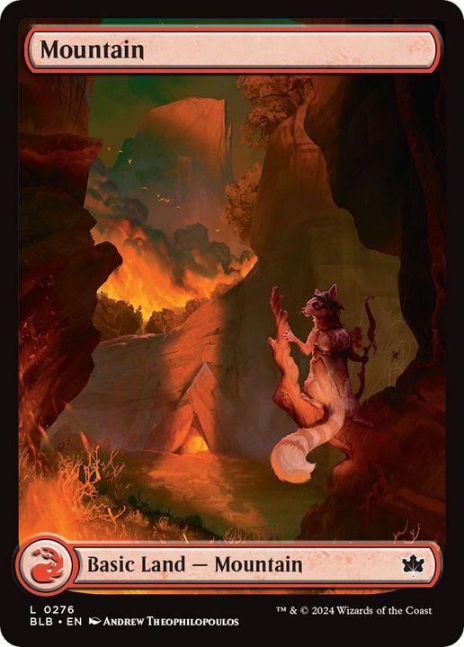 Mountain in the group Magic the Gathering / Sets / Bloomburrow at Proxyprinters.com (4239)