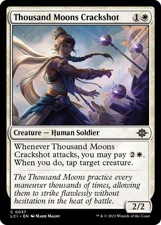 Thousand Moons Crackshot in the group Magic the Gathering / Types / Creatures / Human at Proxyprinters.com (42399)