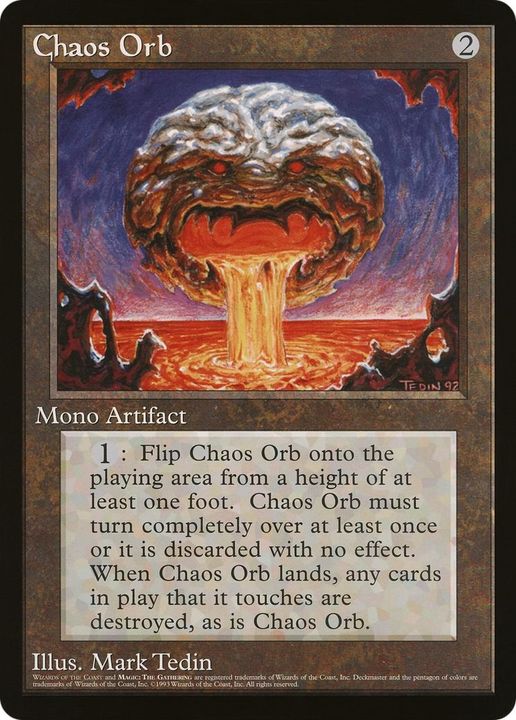 Chaos Orb in the group Magic the Gathering / Types / Artifacts / Artifact at Proxyprinters.com (42422)