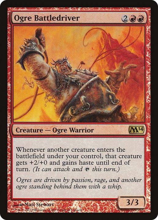 Ogre Battledriver in the group Magic the Gathering / Types / Creatures / Warrior at Proxyprinters.com (42423)