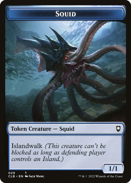 Squid in the group Magic the Gathering / Types / Colors / Blue at Proxyprinters.com (42432)