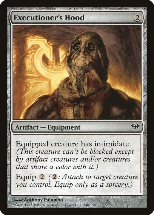 Executioner's Hood in the group Magic the Gathering / Types / Artifacts / Artifact at Proxyprinters.com (42459)