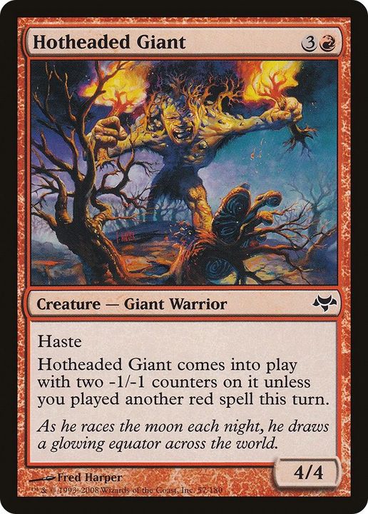 Hotheaded Giant in the group Magic the Gathering / Types / Creatures / Warrior at Proxyprinters.com (42460)