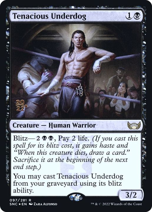 Tenacious Underdog in the group Magic the Gathering / Types / Creatures / Warrior at Proxyprinters.com (42466)