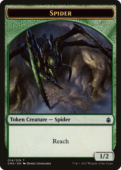 Spider in the group Magic the Gathering / Types / Colors / Green at Proxyprinters.com (42478)