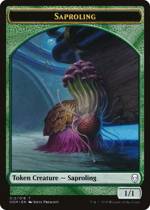 Saproling in the group Magic the Gathering / Types / Colors / Green at Proxyprinters.com (4249)