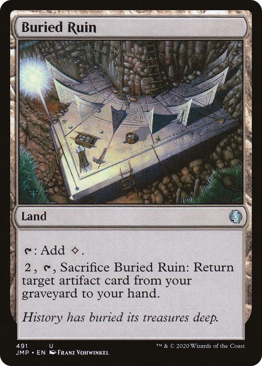 Buried Ruin in the group Magic the Gathering / Types / Colors / Colorless at Proxyprinters.com (425)