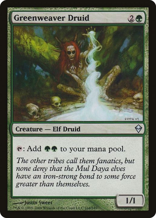 Greenweaver Druid in the group Magic the Gathering / Sets / Zendikar at Proxyprinters.com (42500)