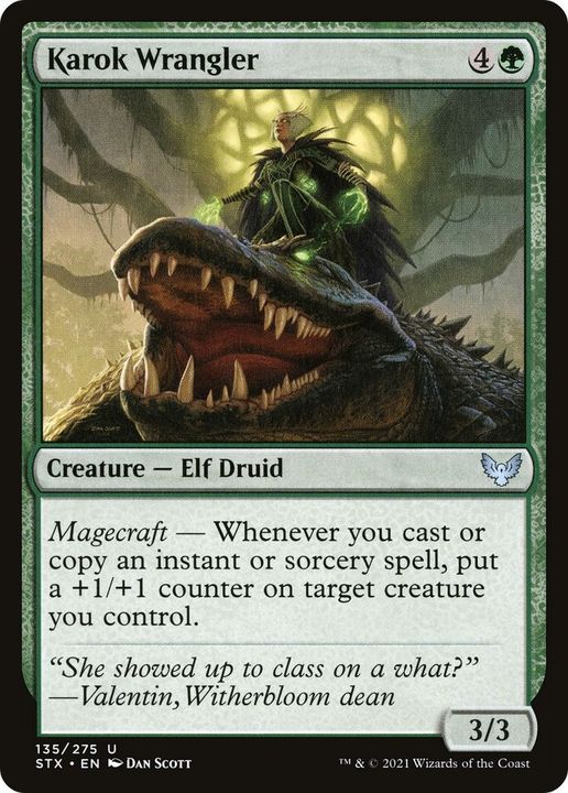 Karok Wrangler in the group Magic the Gathering / Types / Creatures / Elf at Proxyprinters.com (42503)