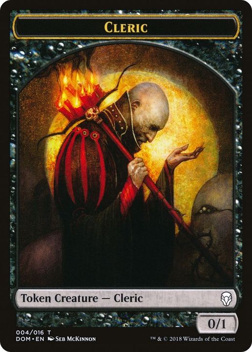 Cleric in the group Magic the Gathering / Sets / Dominaria Tokens at Proxyprinters.com (42513)