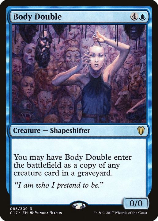 Body Double in the group Magic the Gathering / Sets / Commander 2017 at Proxyprinters.com (42519)