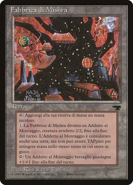 Mishra's Factory in the group Magic the Gathering / Types / Colors / Colorless at Proxyprinters.com (42520)