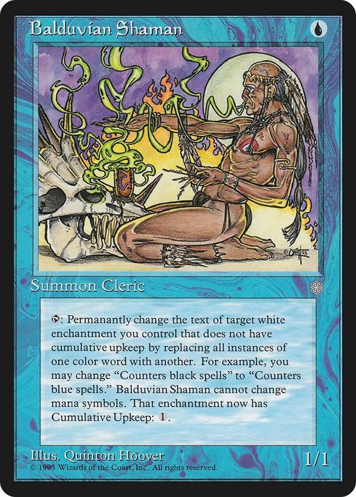 Balduvian Shaman in the group Magic the Gathering / Types / Creatures / Human at Proxyprinters.com (42534)