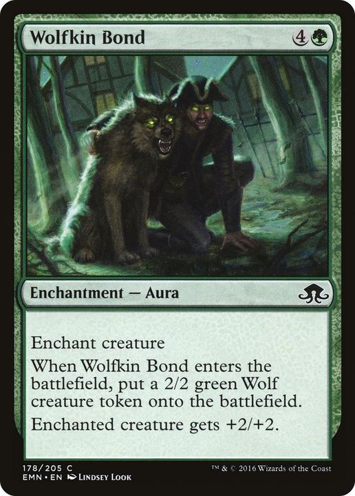 Wolfkin Bond in the group Magic the Gathering / Types / Colors / Green at Proxyprinters.com (42545)