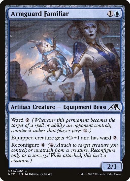 Armguard Familiar in the group Magic the Gathering / Sets / Kamigawa: Neon Dynasty at Proxyprinters.com (42556)