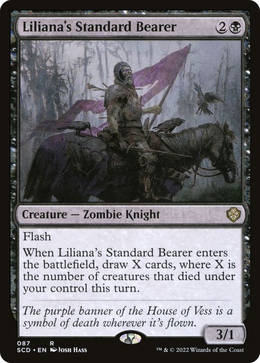 Liliana's Standard Bearer in the group Magic the Gathering / Sets / Starter Commander Decks at Proxyprinters.com (42574)