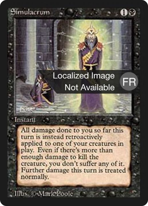 Simulacrum in the group Magic the Gathering / Types / Colors / Black at Proxyprinters.com (42579)