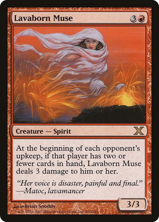 Lavaborn Muse in the group Magic the Gathering / Types / Colors / Red at Proxyprinters.com (42580)