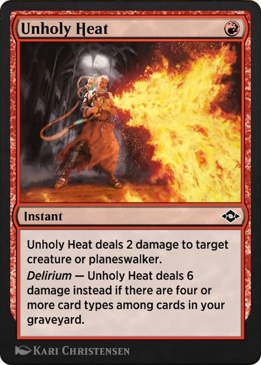 Unholy Heat in the group Singles at Proxyprinters.com (42584)