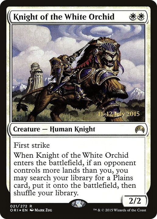 Knight of the White Orchid in the group Magic the Gathering / Types / Creatures / Human at Proxyprinters.com (42593)