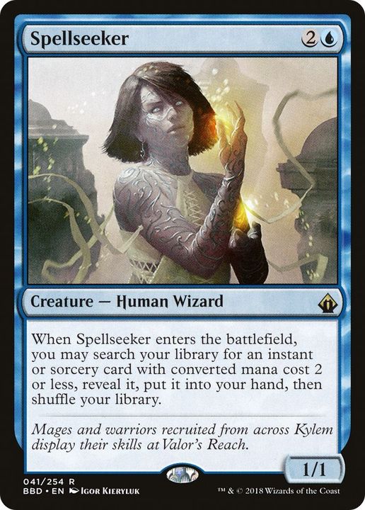 Spellseeker in the group Magic the Gathering / Sets / Battlebond Promos at Proxyprinters.com (42595)