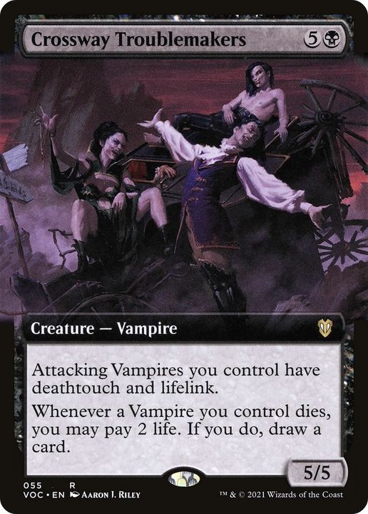 Crossway Troublemakers in the group Magic the Gathering / Types / Colors / Black at Proxyprinters.com (42599)